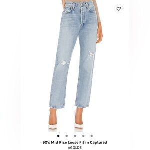 AGOLDE 90s Mid Rise Loose Fit Jeans